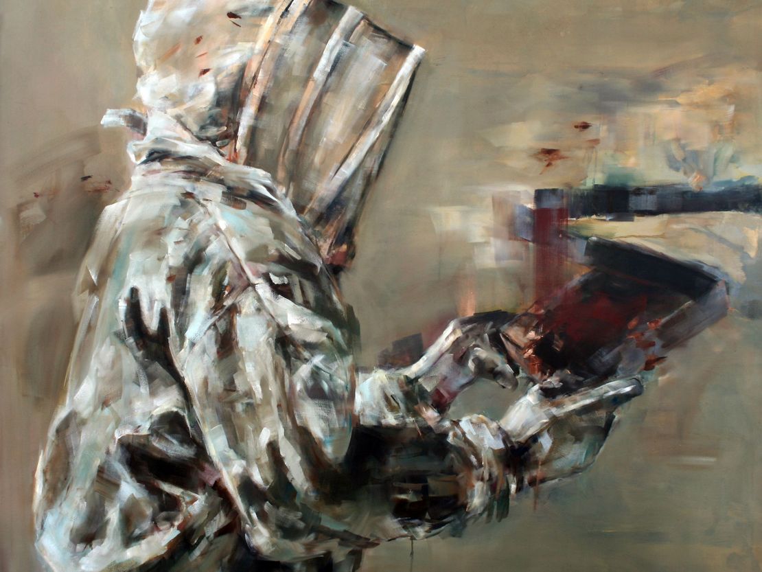 Beekeeper_1_OEl_auf_Leinwand_140x160cm_2015
